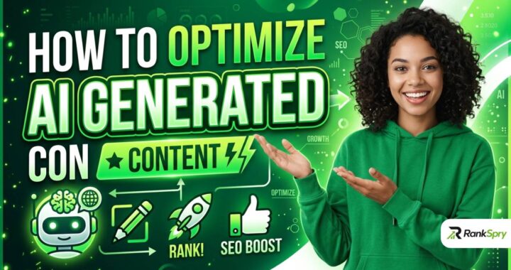 How to Optimize AI Generated Content to Avoid Penalties