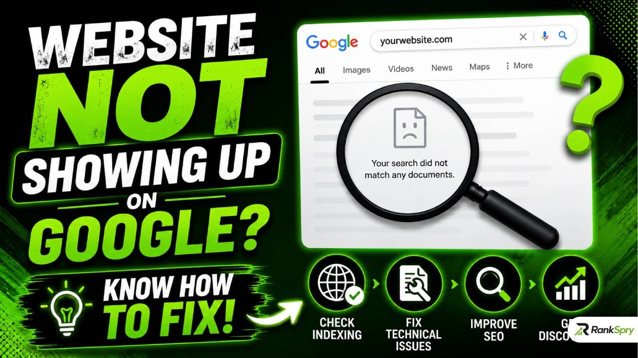 What to Do If Your Website Is Not Showing Up on Google Search Results