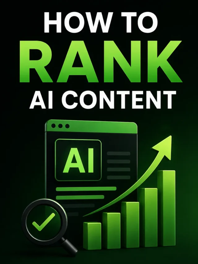 How to Rank AI Content Without Getting Penalized